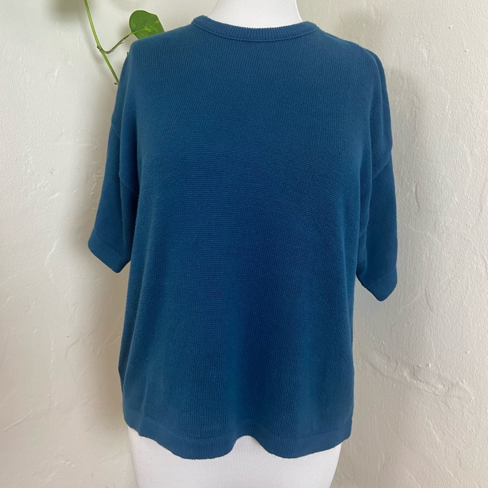 L.L. Bean Vinatge Short Sleeve Sweater
